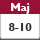 8-10 maj